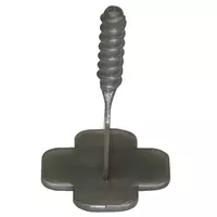 Grey threaded brackets base, 2500 pieces Tile levelling system KARL DAHM - You save 20% - Storage pack - For evenly laid tiles