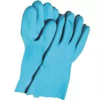 Natural rubber gloves size 10, item no. 10753