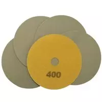 Grinding wheels diamond yellow, grain size 400 | dry grinding and polishing of natural stone | KARL DAHM