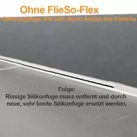 FlieSo-Flex flexible Sockelbefestigung NEU und nur bei uns: 100 Stück, Art.-Nr. 12595