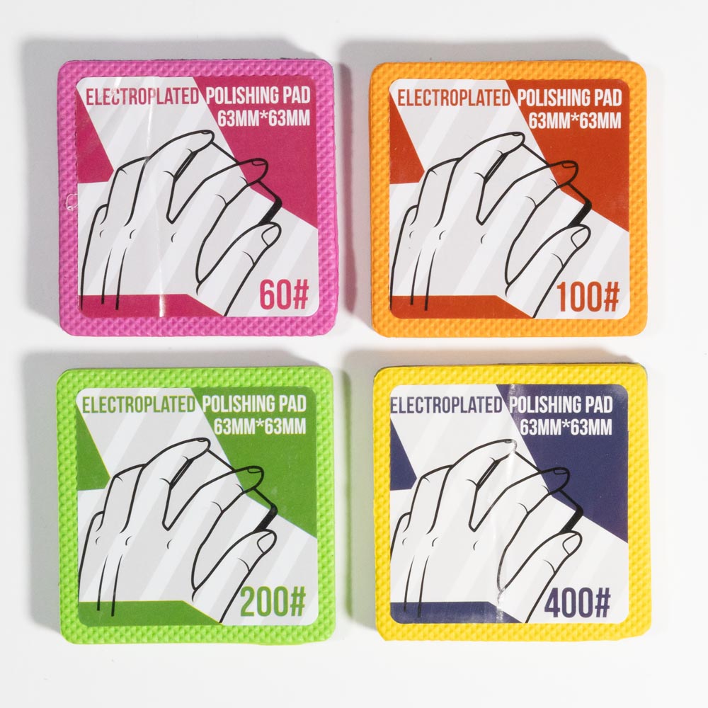 Flexible Diamant-Handpads: 4-teiliges Komplett-Set – perfekt für Einsteiger oder als Ergänzung.