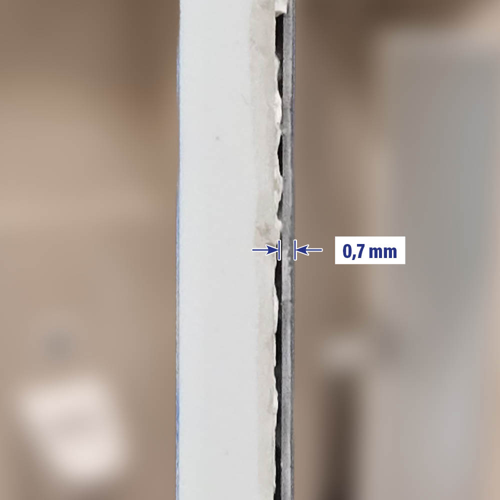 Tile-Protector System Dicke